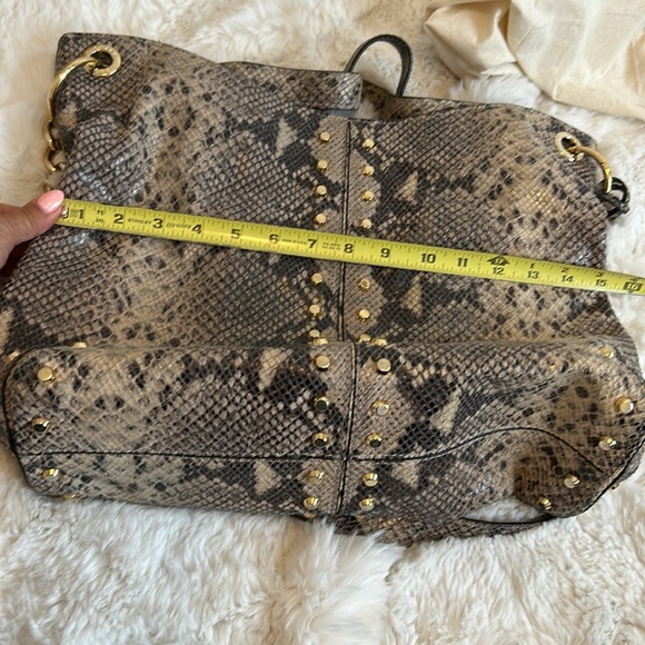 Michael Kors Uptown Astor Bag Snakeskin Print - Picture 11 of 14